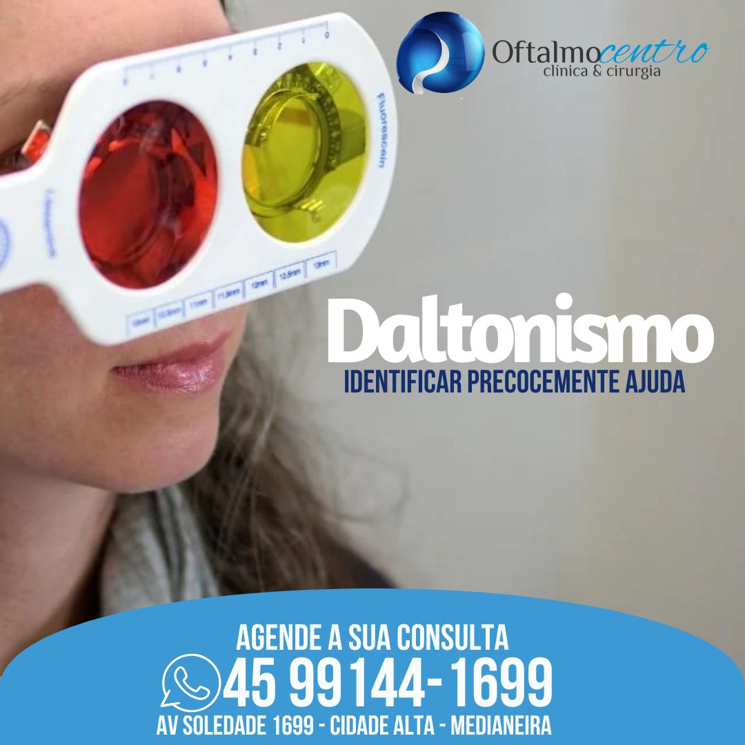 Daltonismo-identificar precocemente ajuda