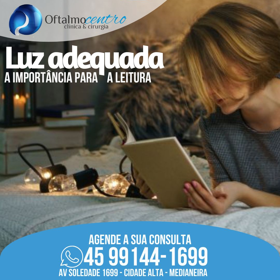Luz Adequada-importância para a visão