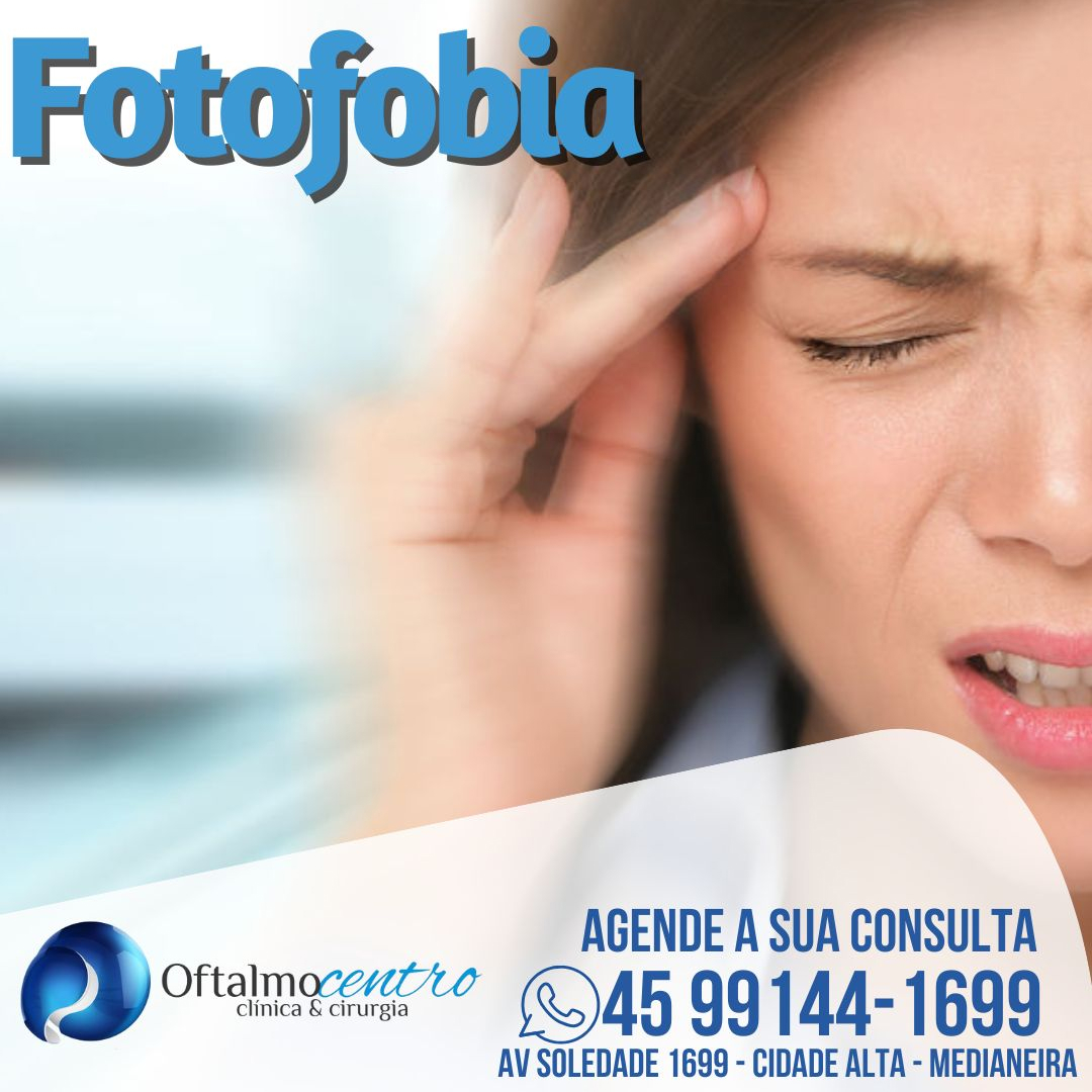 Fotofobia-saiba mais sobre ela